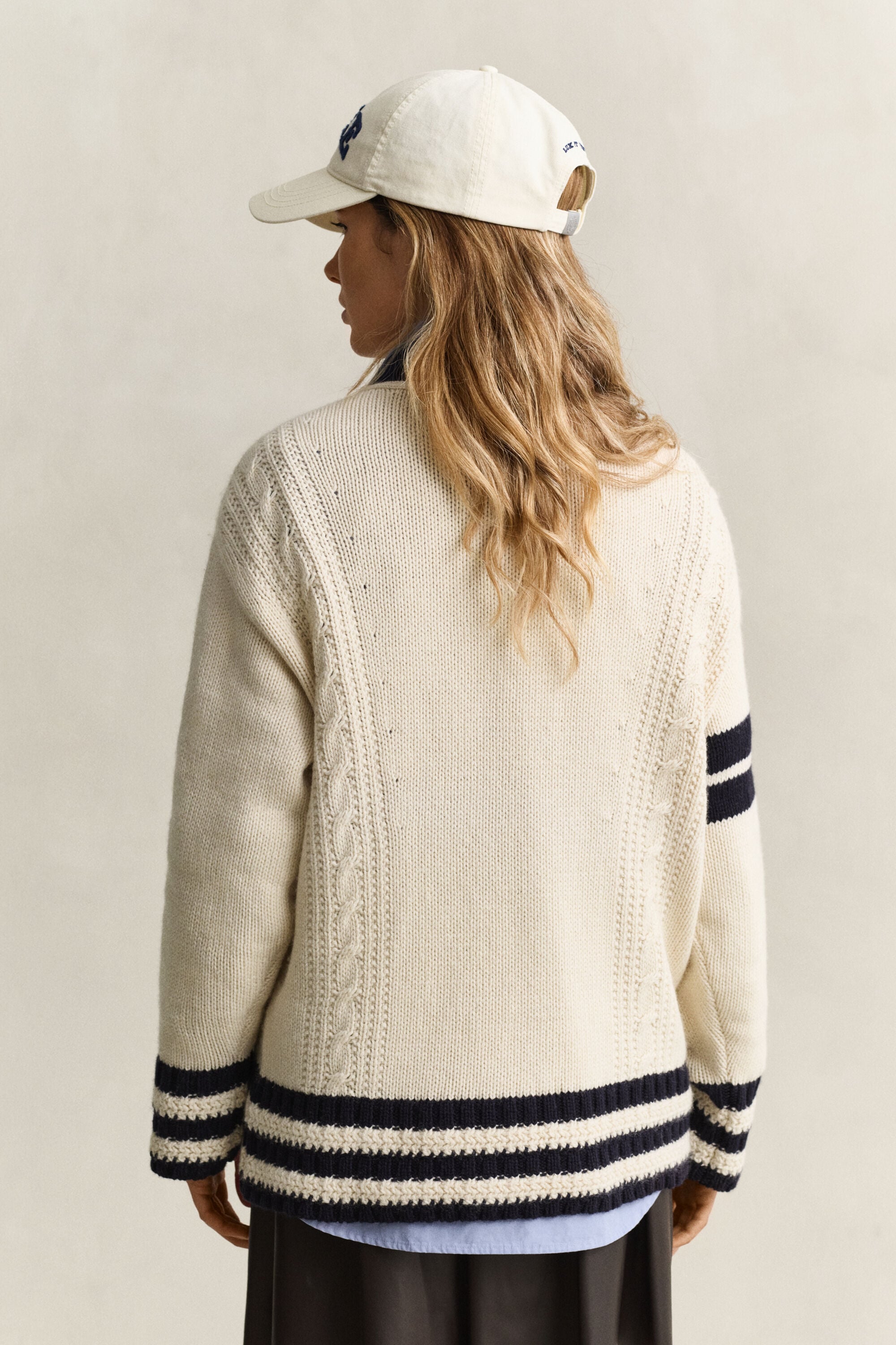 Cardigan universitaire Gant x Yale