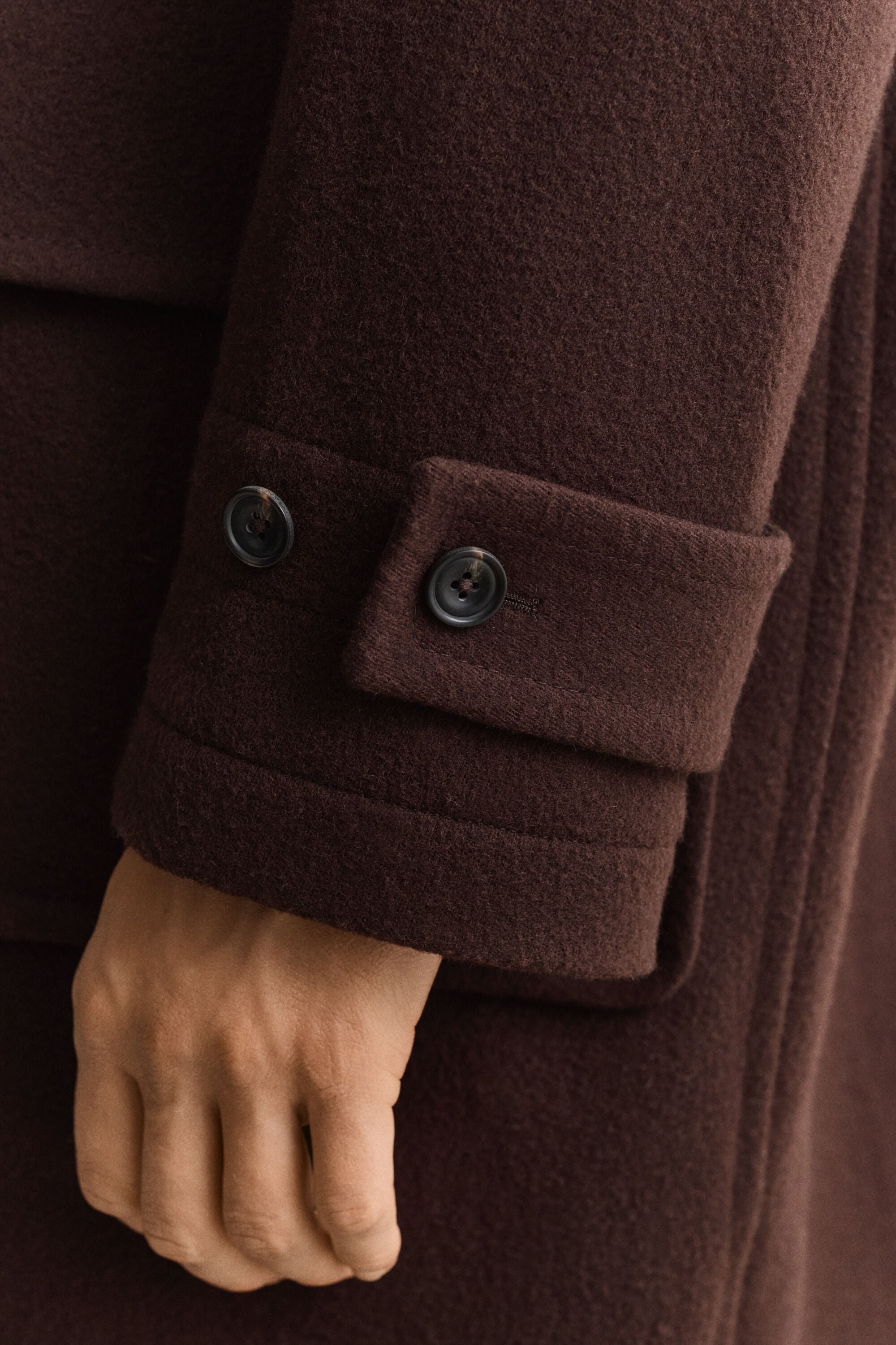 Duffle-coat en laine