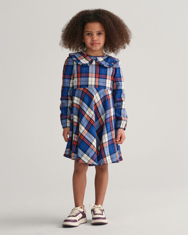 Robe en flanelle &agrave; carreaux Girls