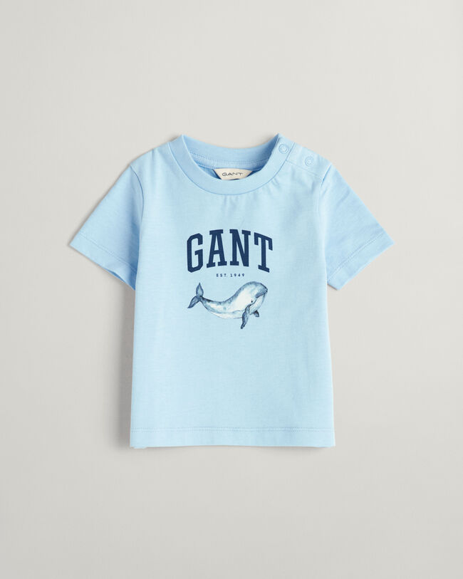 T-shirt &agrave; imprim&eacute; baleine Baby