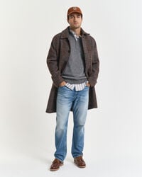 Pull à demi-zip en cachemire