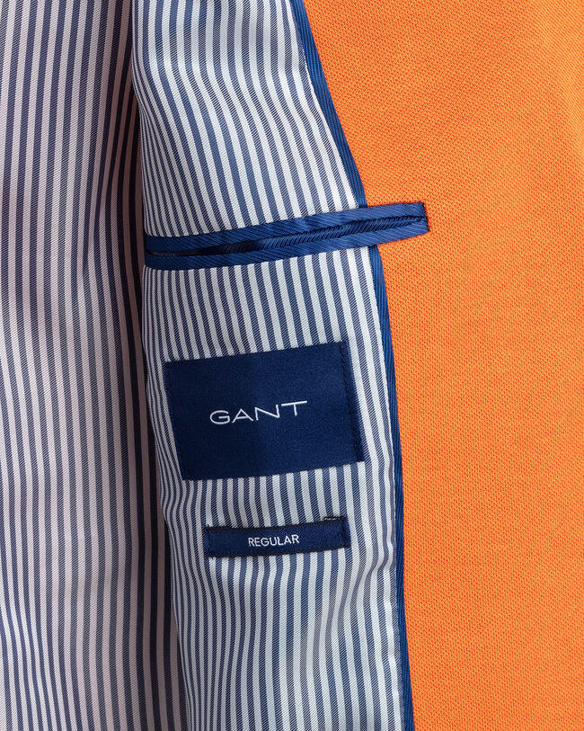 Veste blazer regular fit en jersey chiné