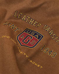 Veste en cuir GANT Varsity Jacket