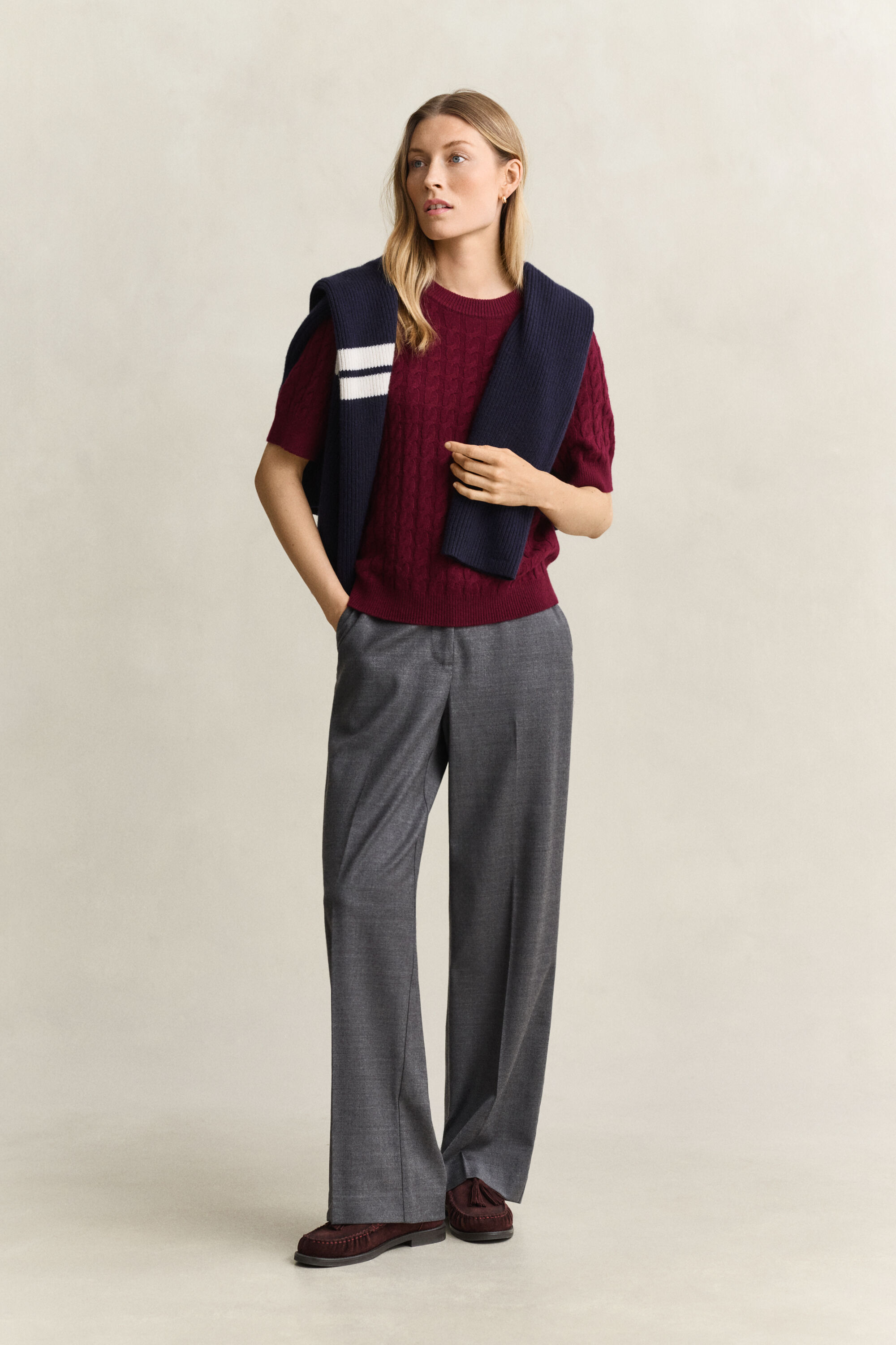 Pantalon en flanelle