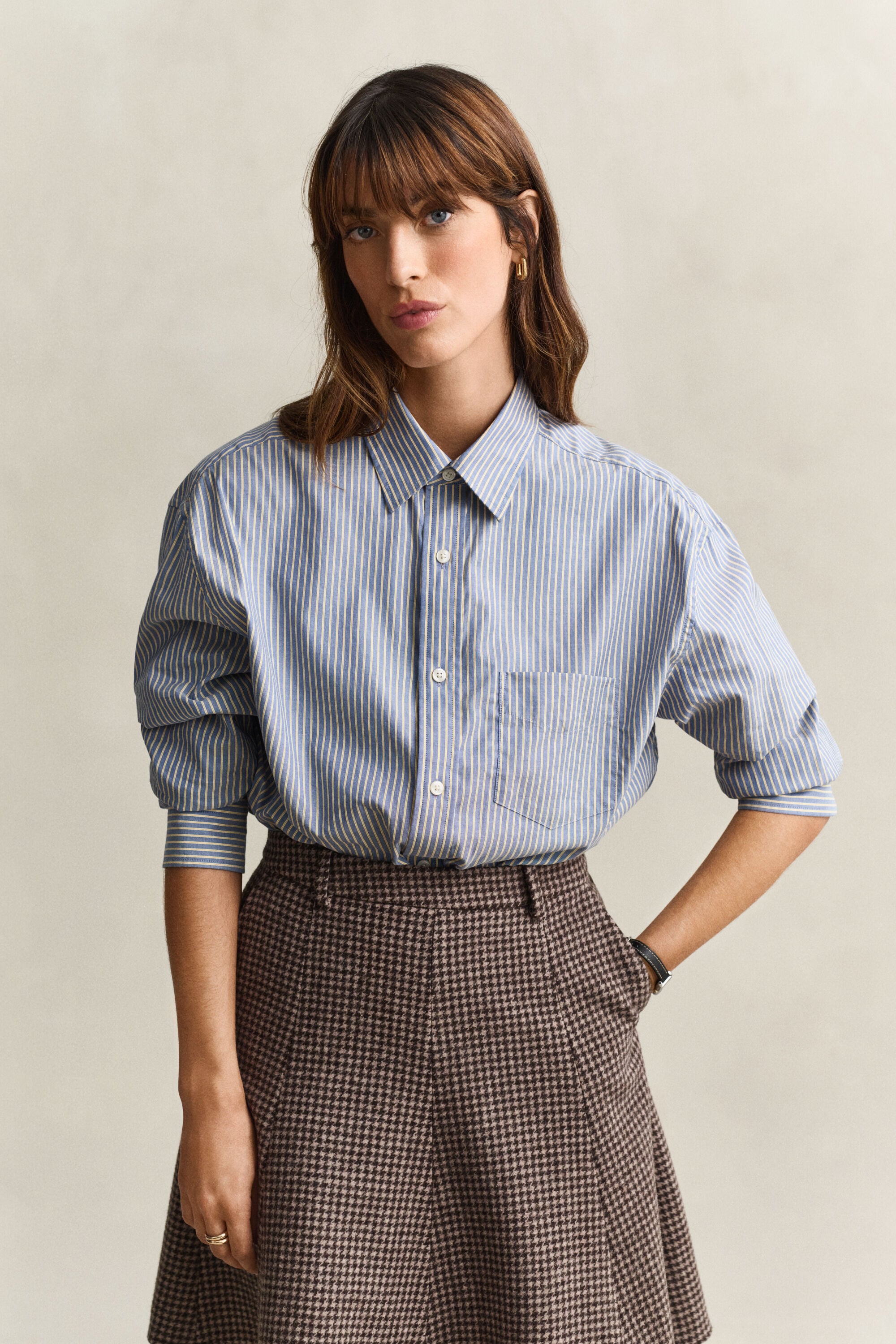 Chemise à rayures Exclusivité membres