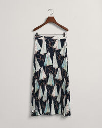 Jupe plissée à imprimé Sailing