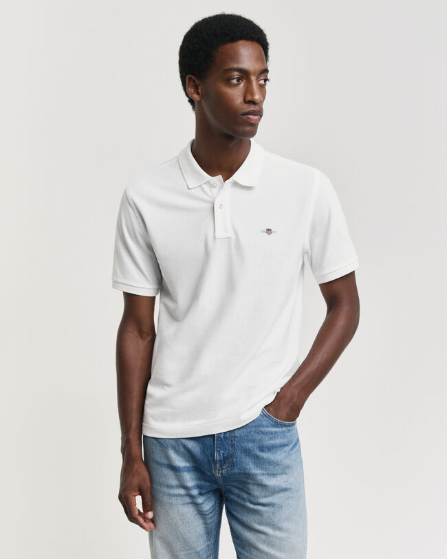 Polo brod&eacute; Archive Shield Seasonal Essential