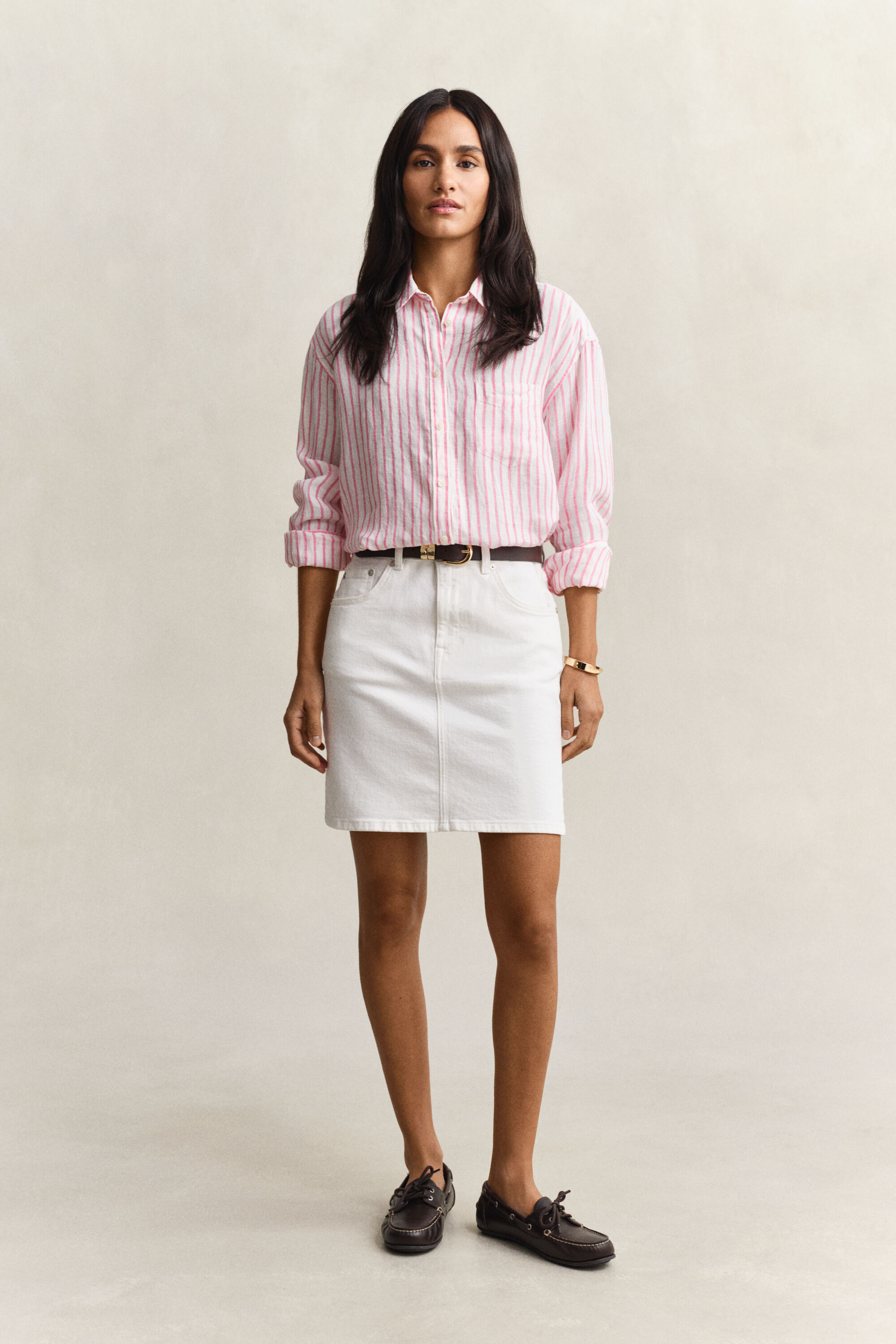 Jupe courte en denim