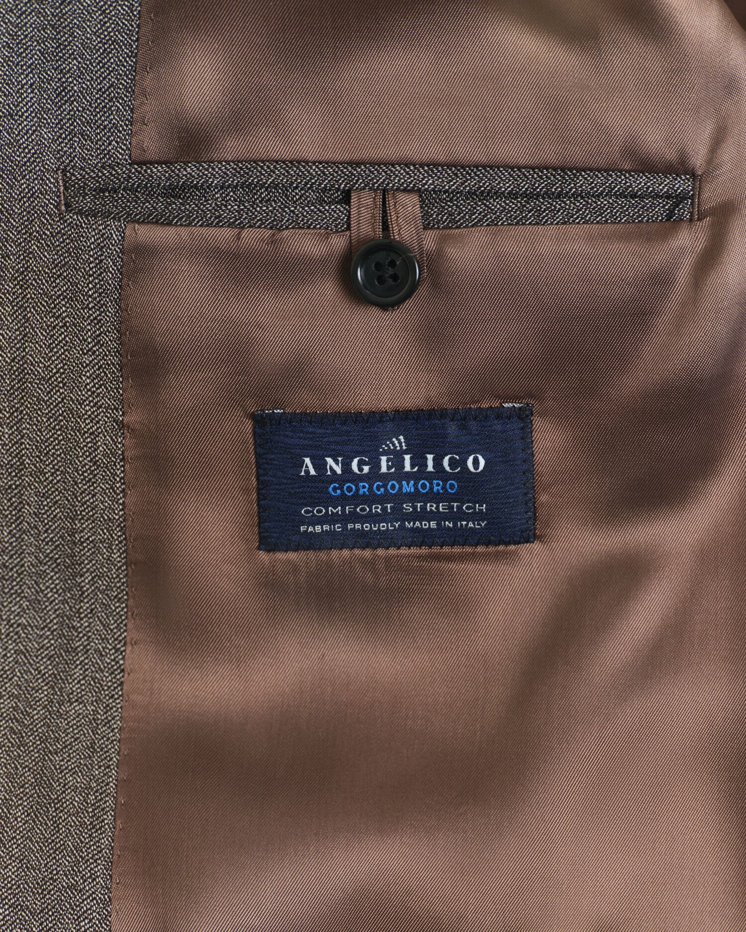 Veste de costume à chevrons