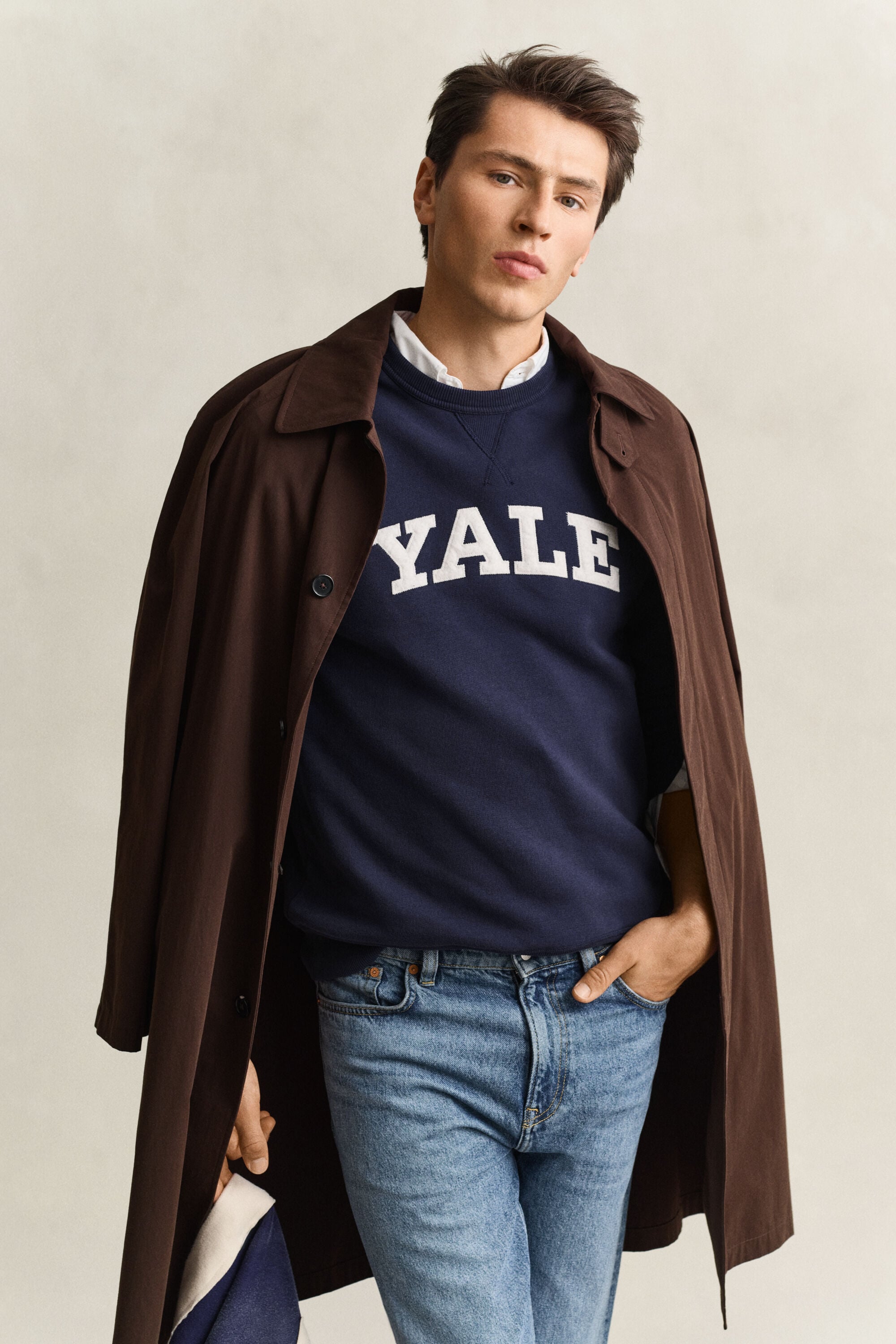 Sweat-shirt col rond Gant x Yale