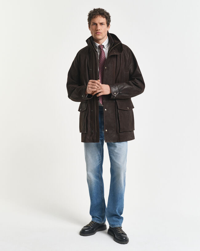 Veste en nubuck Decker