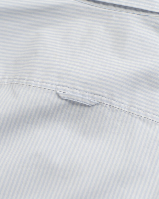 Chemise coupe slim en popeline à rayures