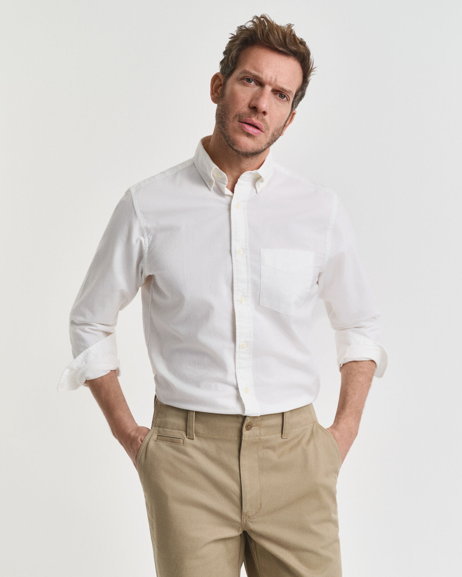Chemise en coton Oxford Archive