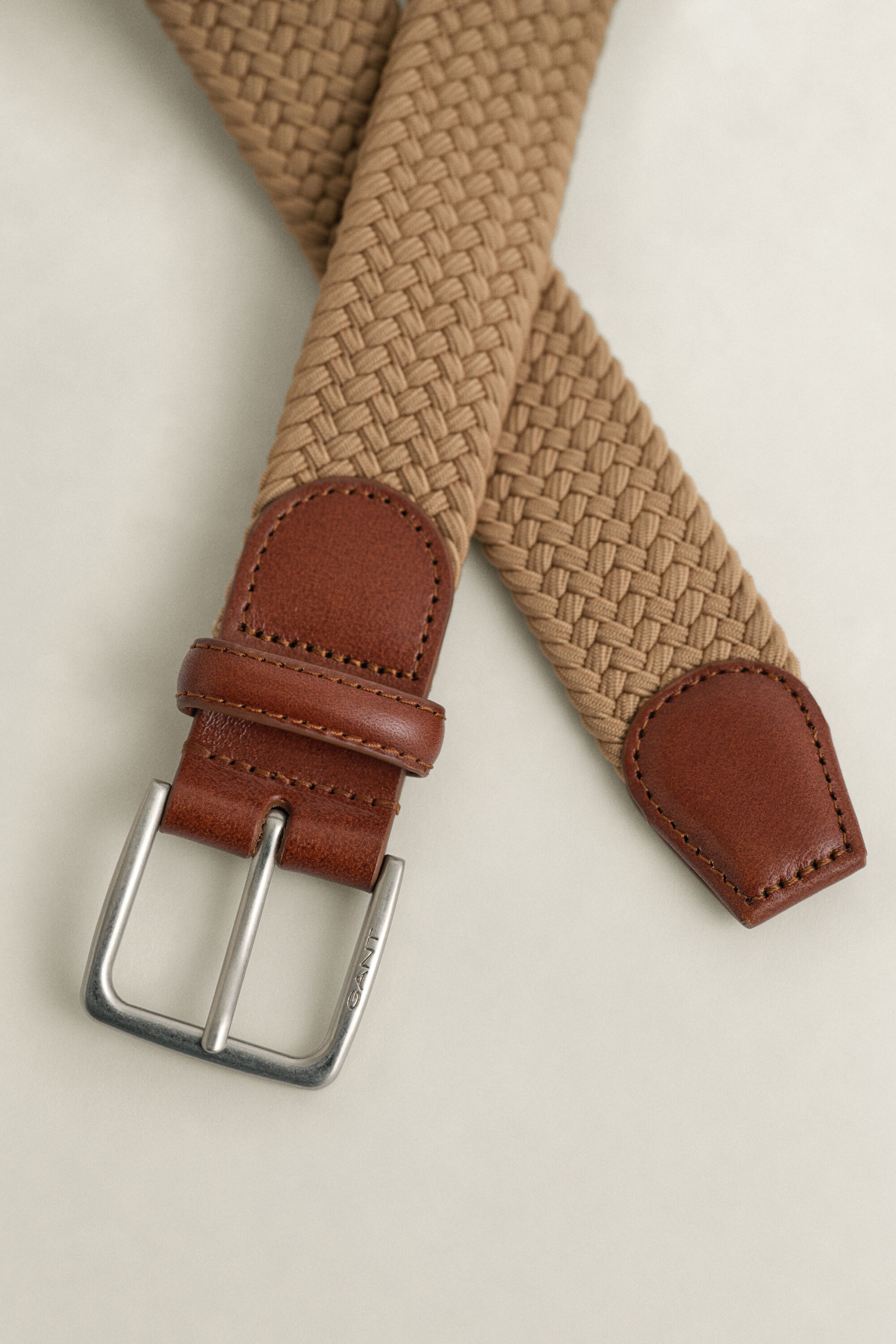 Ceinture tressée élastique