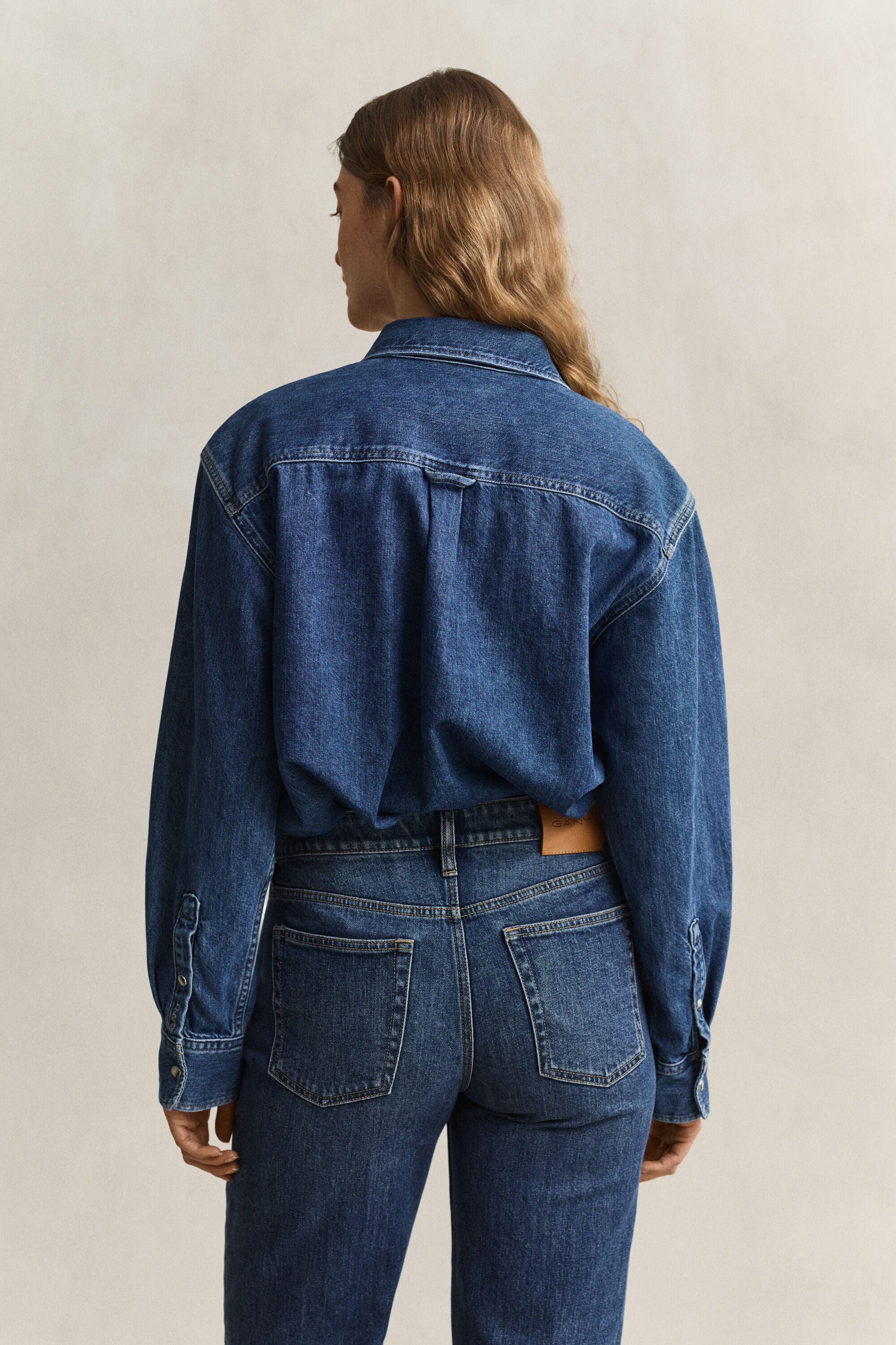 Chemise style ranger en denim