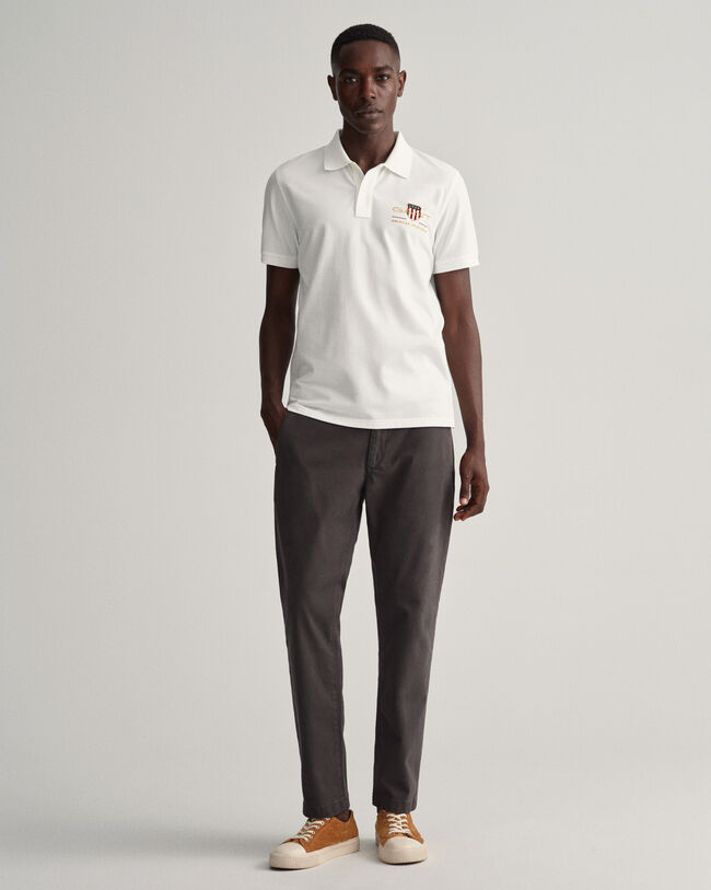 Pantalon chino slim fit Comfort Super Hallden