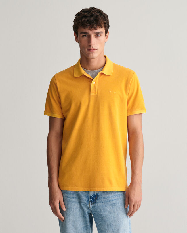 Polo en coton piqu&eacute; Sunfaded