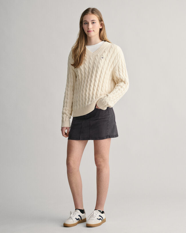 Mini-jupe taille basse Teen Girls