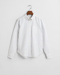 Chemise regular fit en coton Oxford &agrave; rayures Archive