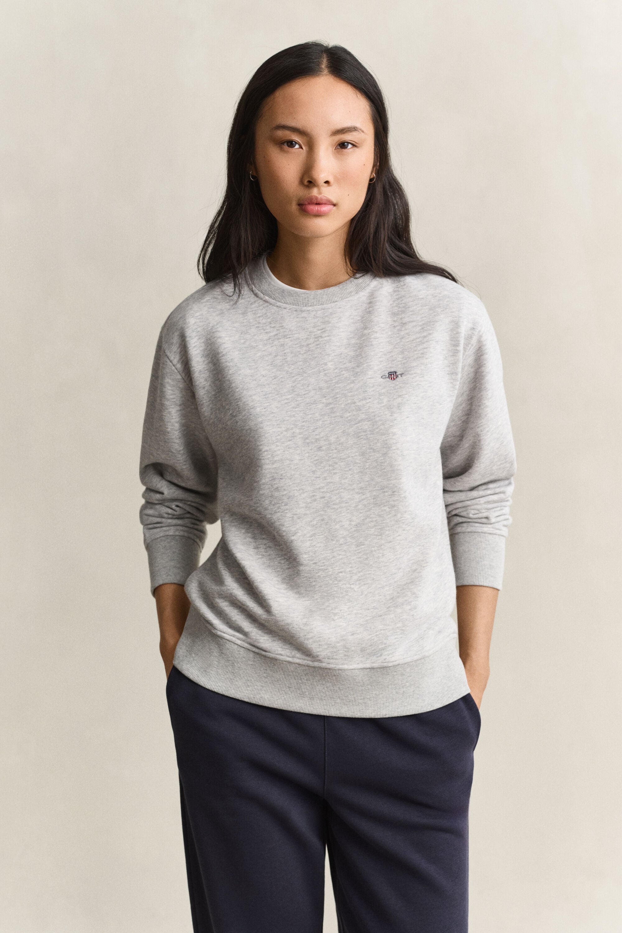 Sweat-shirt avec écusson