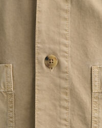 Surchemise en sergé teinte en pièce