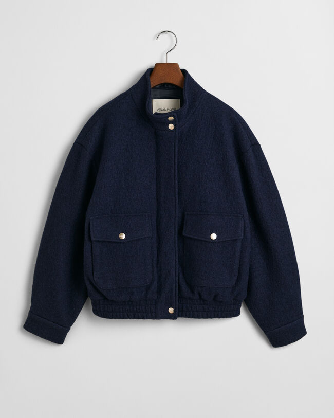 Veste en laine Harrington