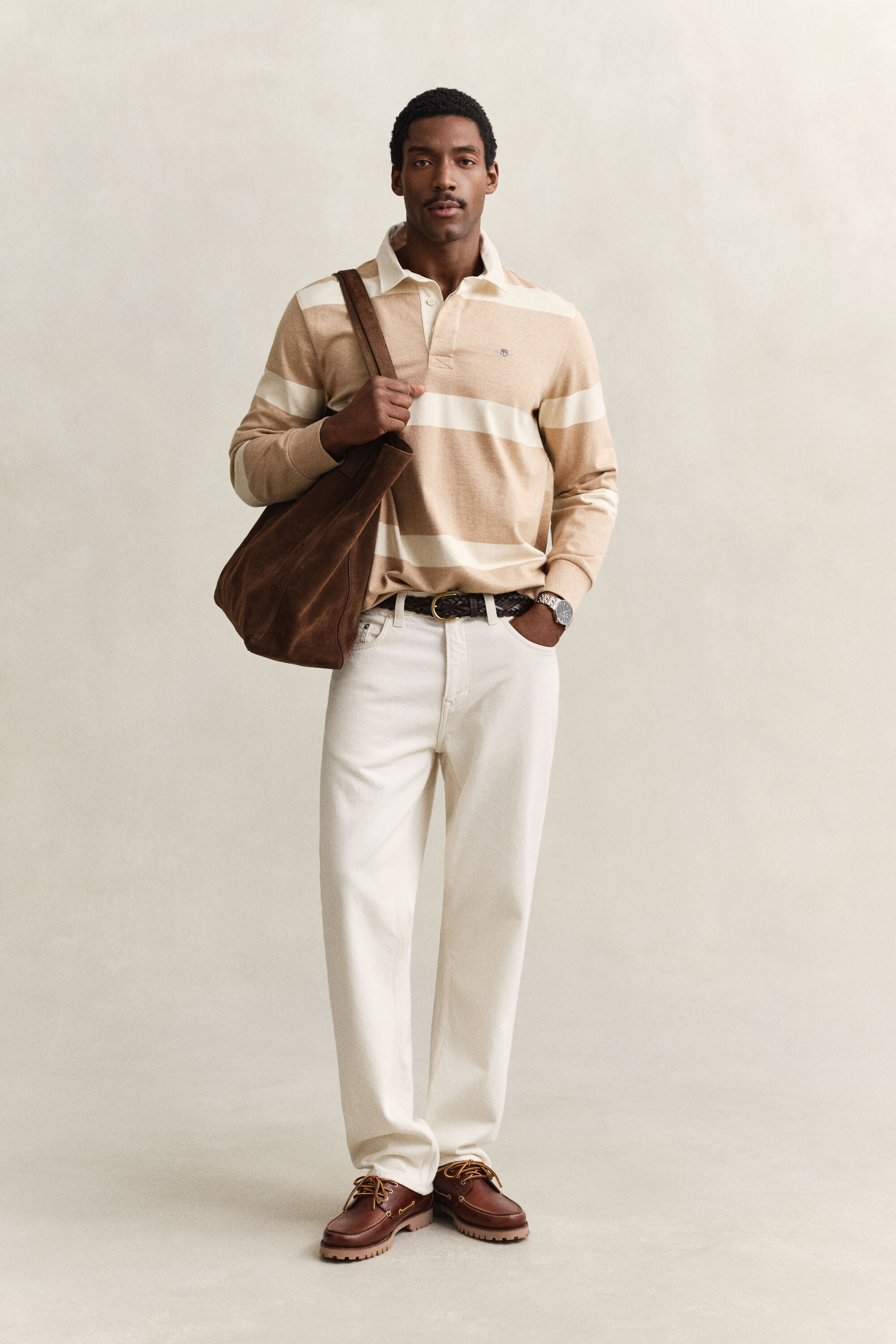 Polo Rugger à rayures