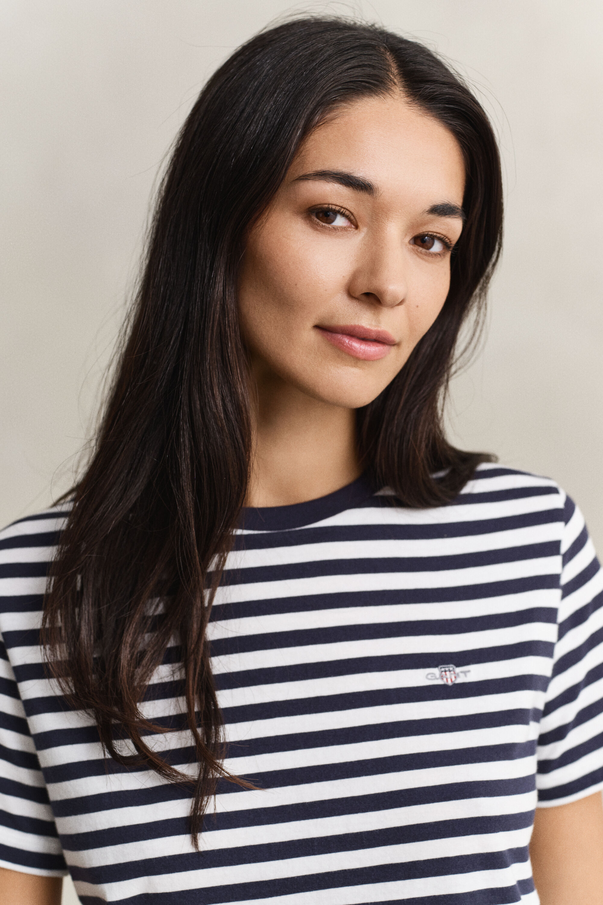 T-shirt rayé Shield