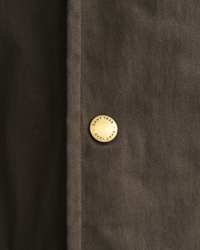 Veste en coton ciré