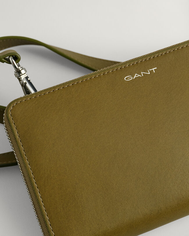 Sac portefeuille en cuir