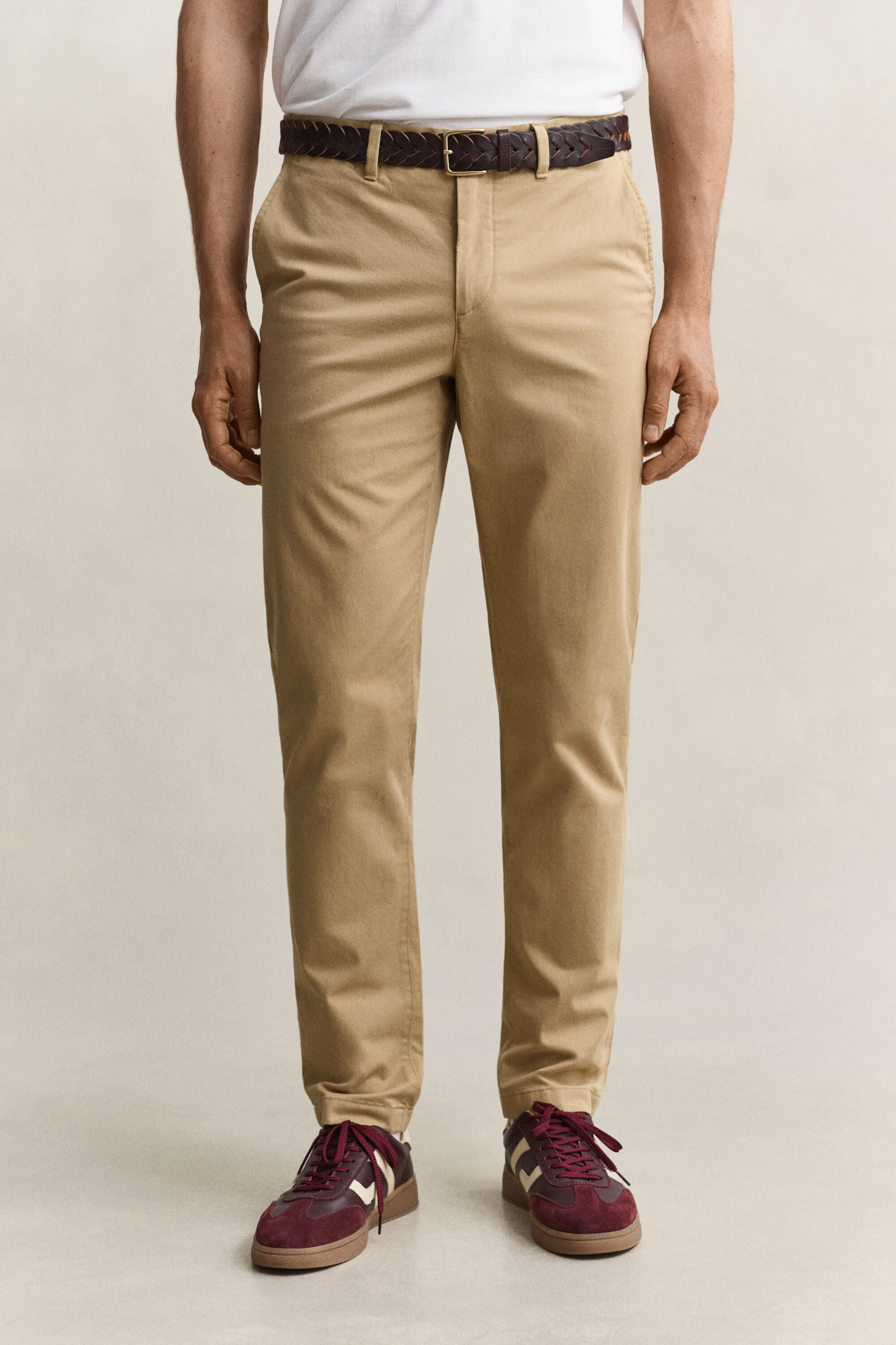 Pantalon chino slim classique