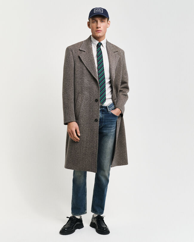 Chemise regular fit en coton Oxford classique à rayures