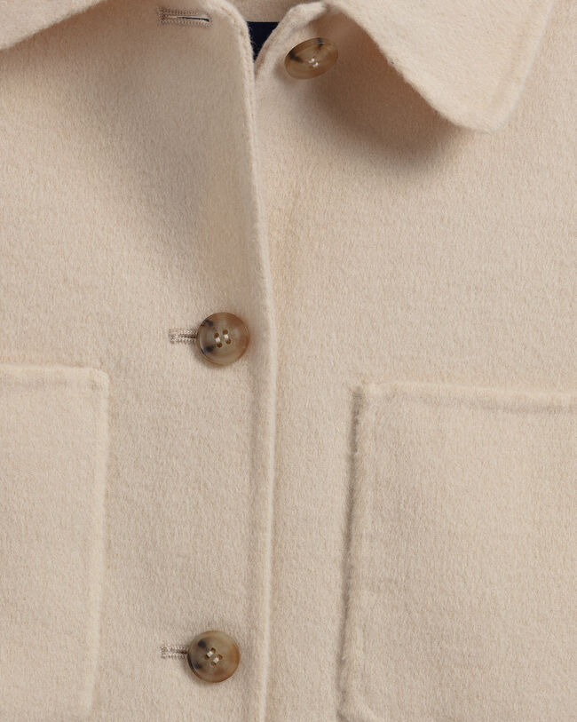 Veste-chemise cousue main