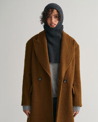 Pull sans manches en maille côtelée