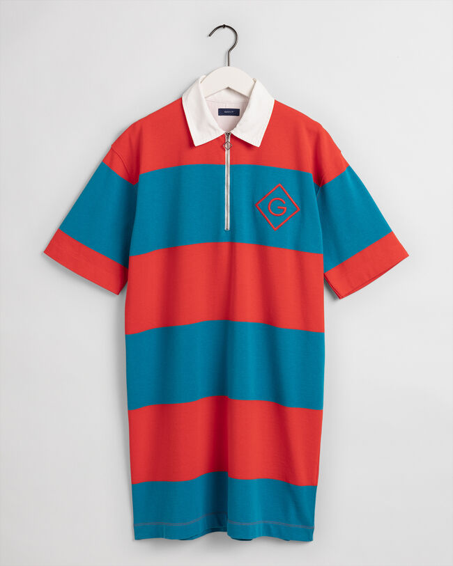 Robe Heavy Rugger &agrave; zip et manches courtes