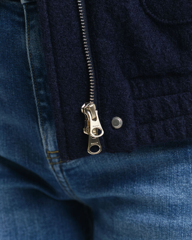 Veste en laine Harrington