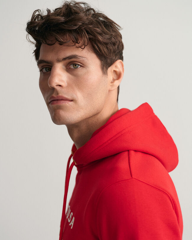 Sweat à capuche Banner Shield