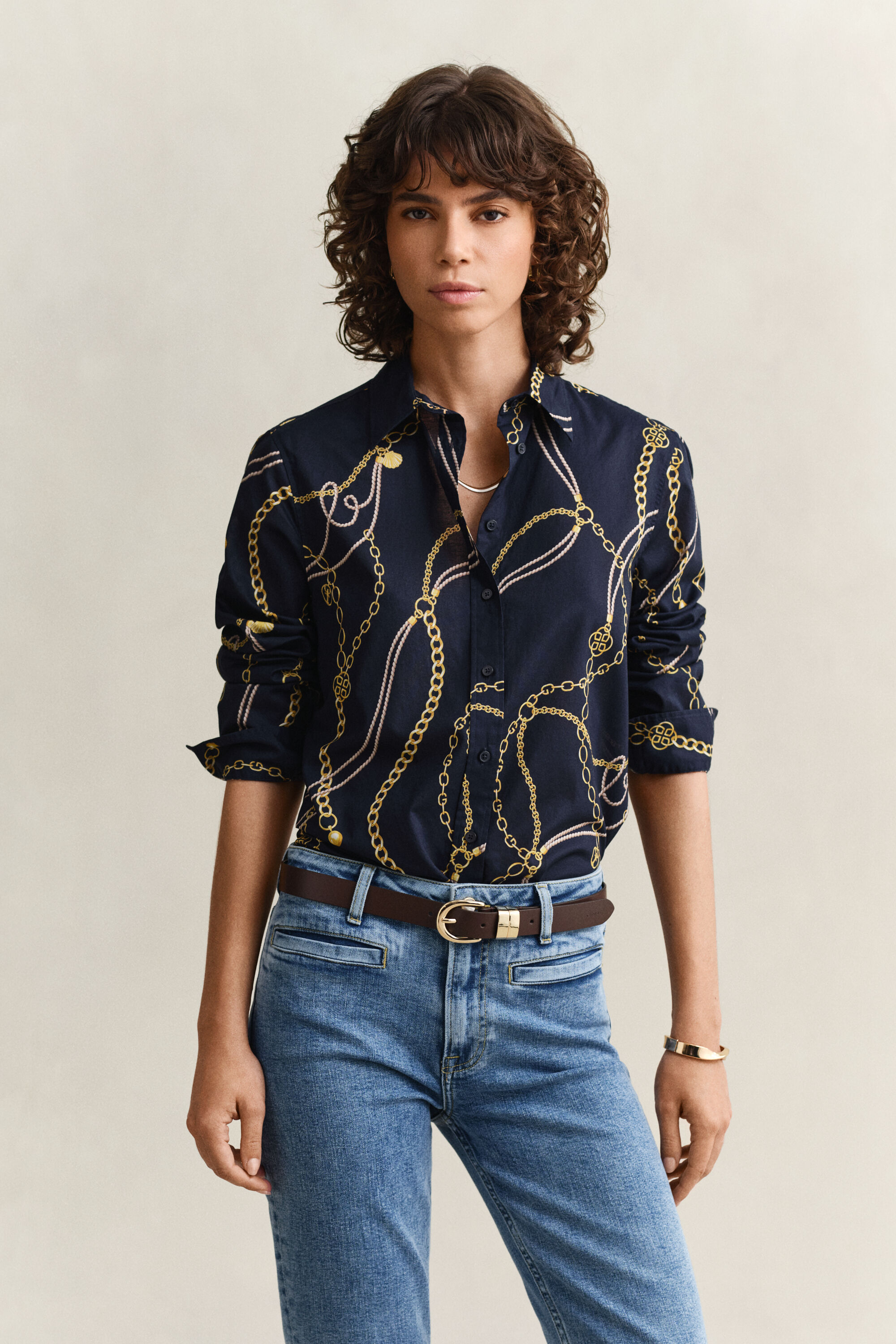 Chemise en voile de coton