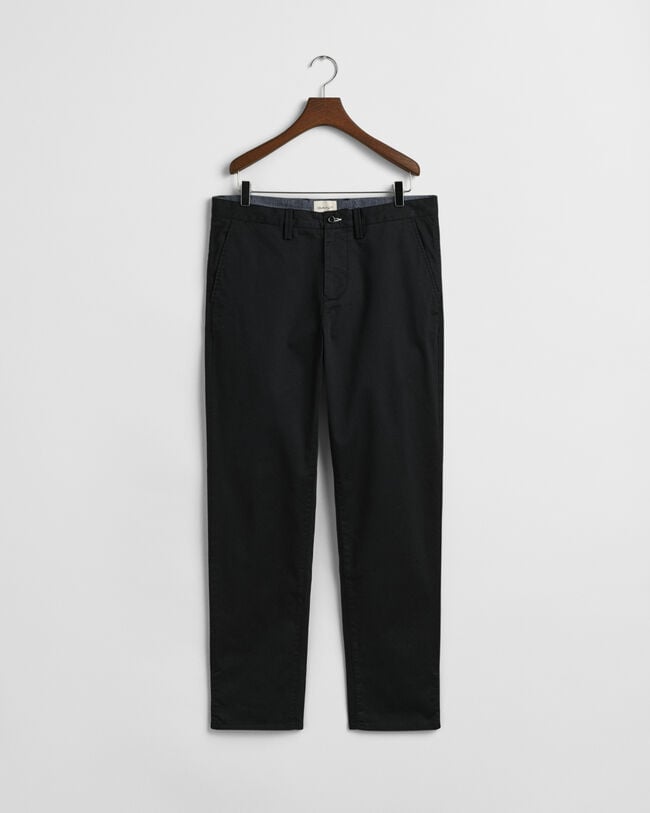 Pantalon chino coupe regular en sergé