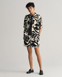 Short relaxed fit Palm Print Pull-On