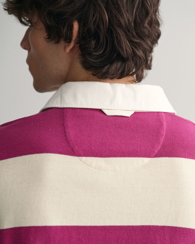 Heavy Rugger &agrave; rayures en colour-block