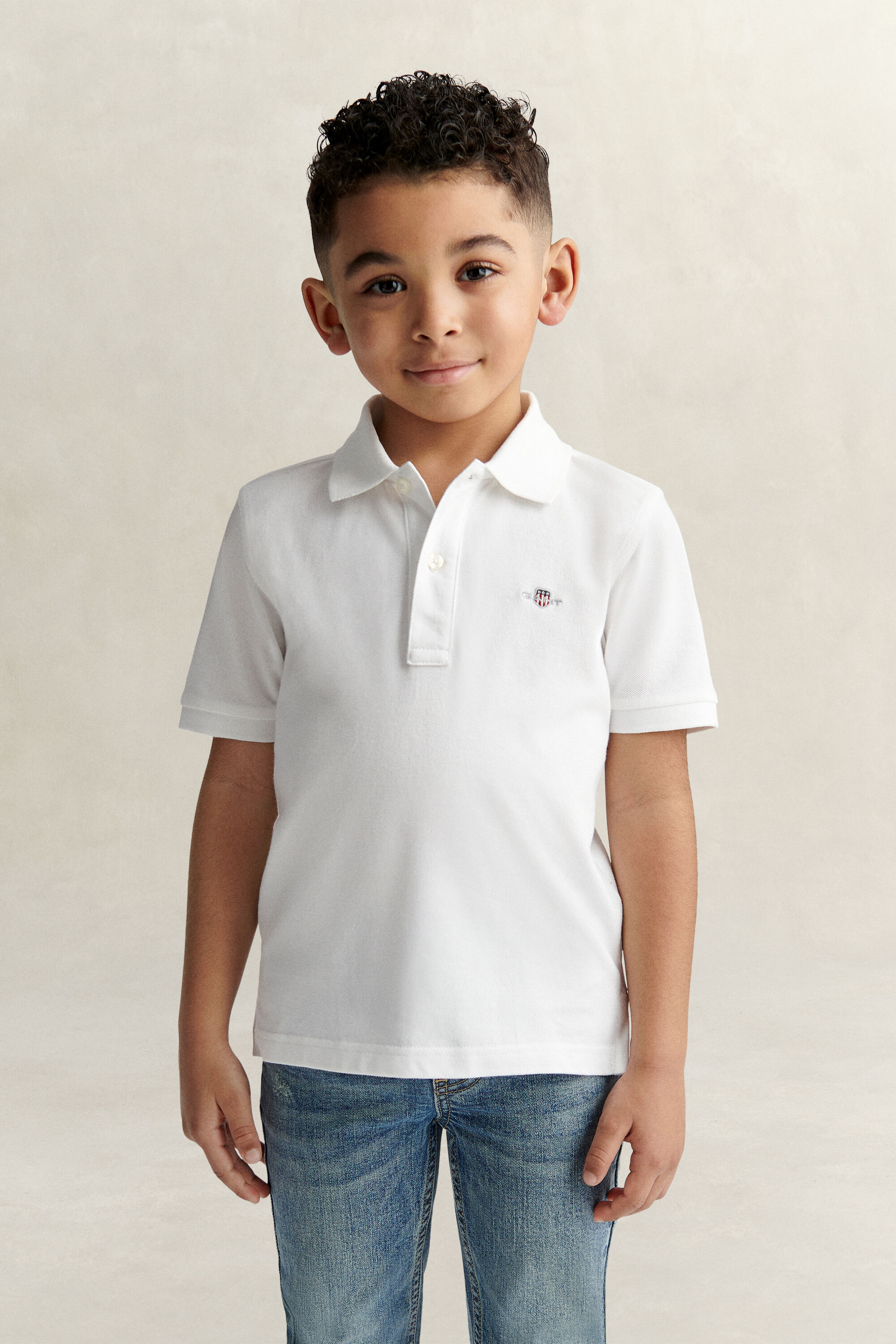 Polo avec écusson Enfant
