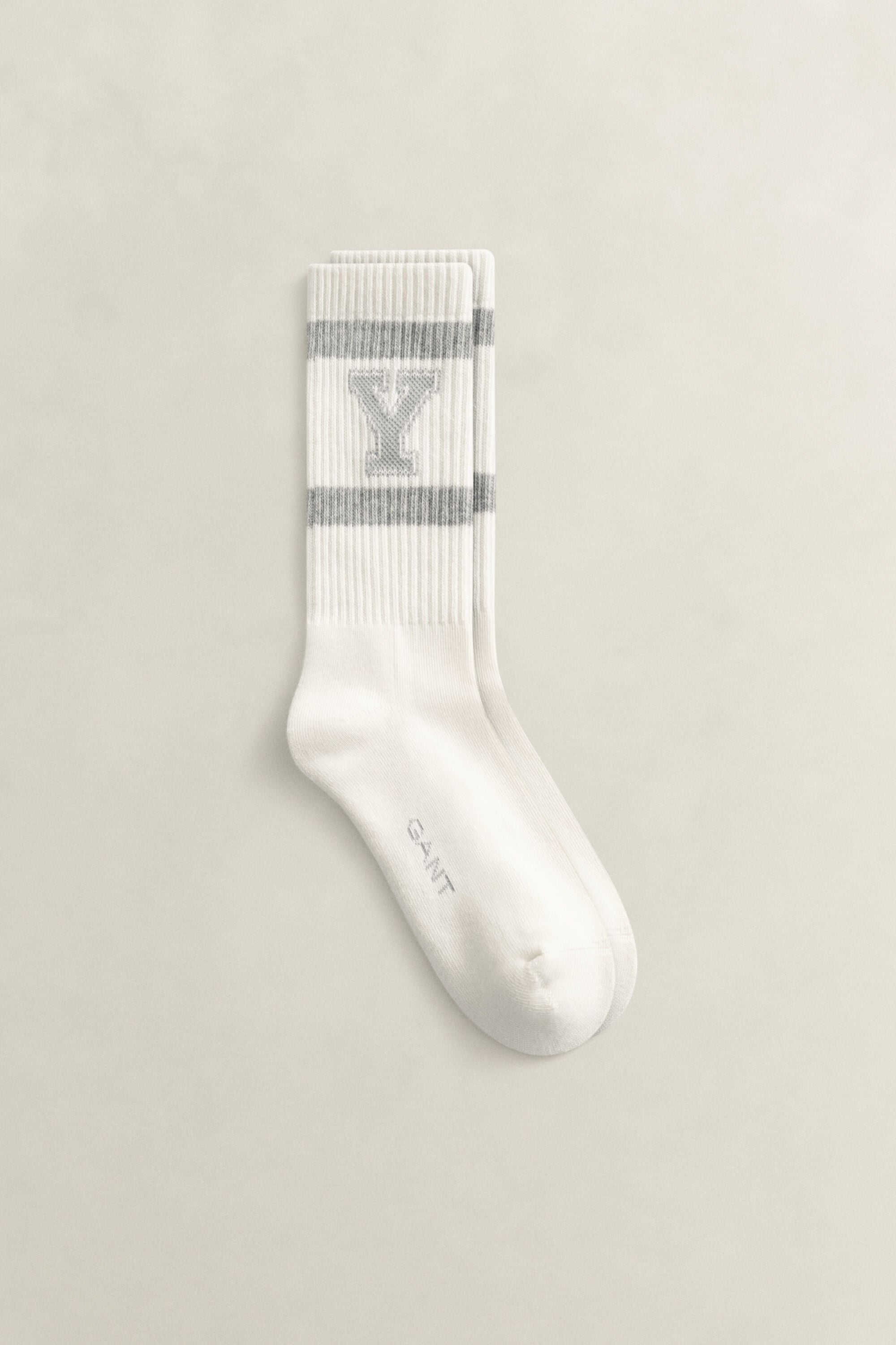 Chaussettes de sport côtelées Gant x Yale