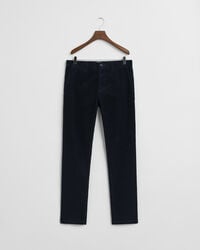 Pantalon chino slim fit en velours côtelé