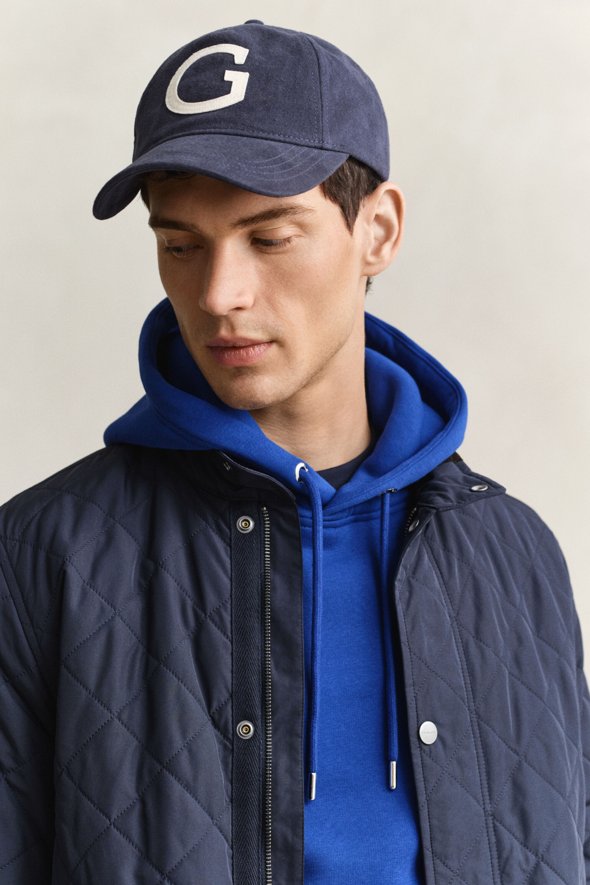 Veste mi-longue matelassée