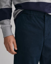 Pantalon chino regular fit en toile Allister