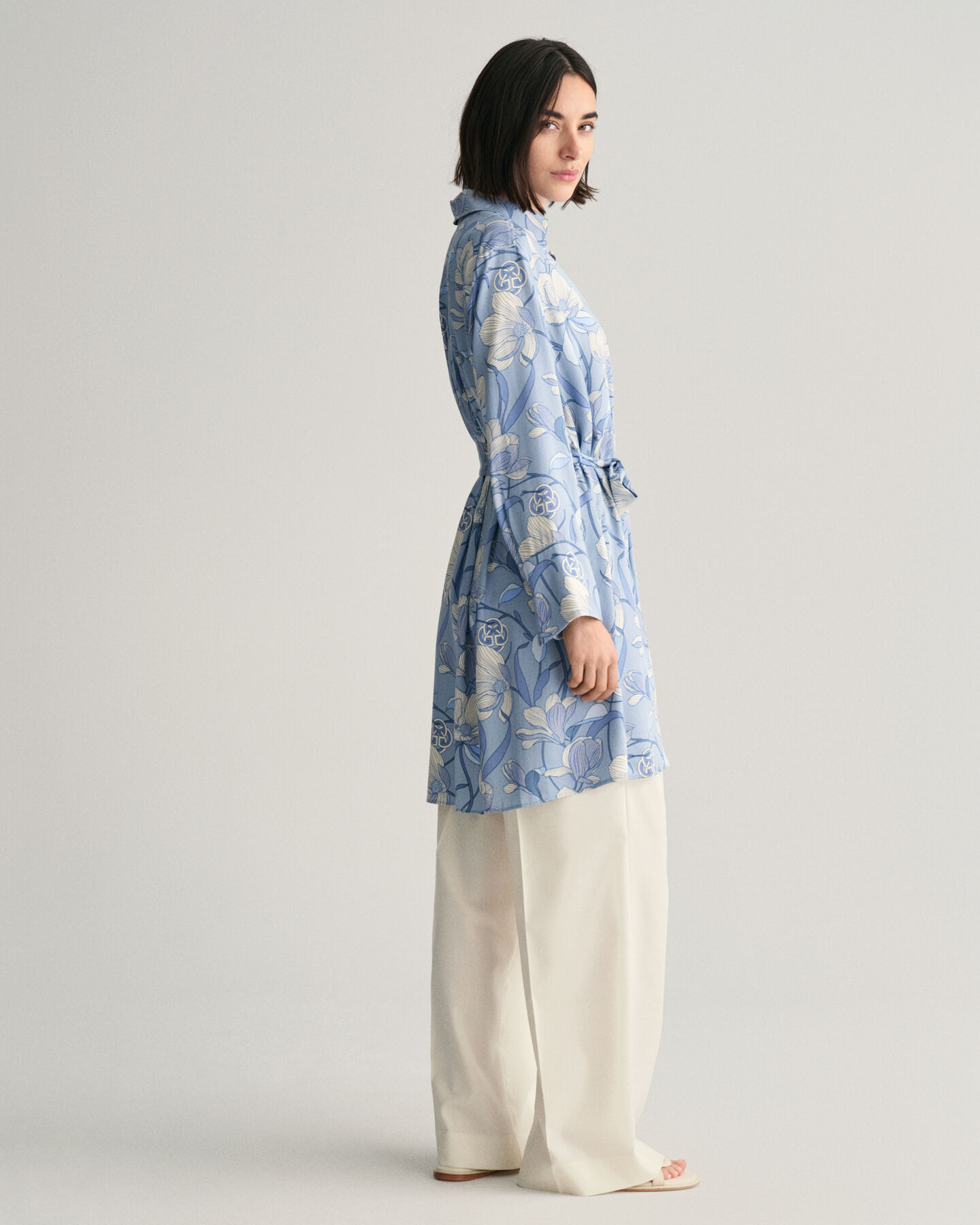 Robe-chemise Magnolia Print