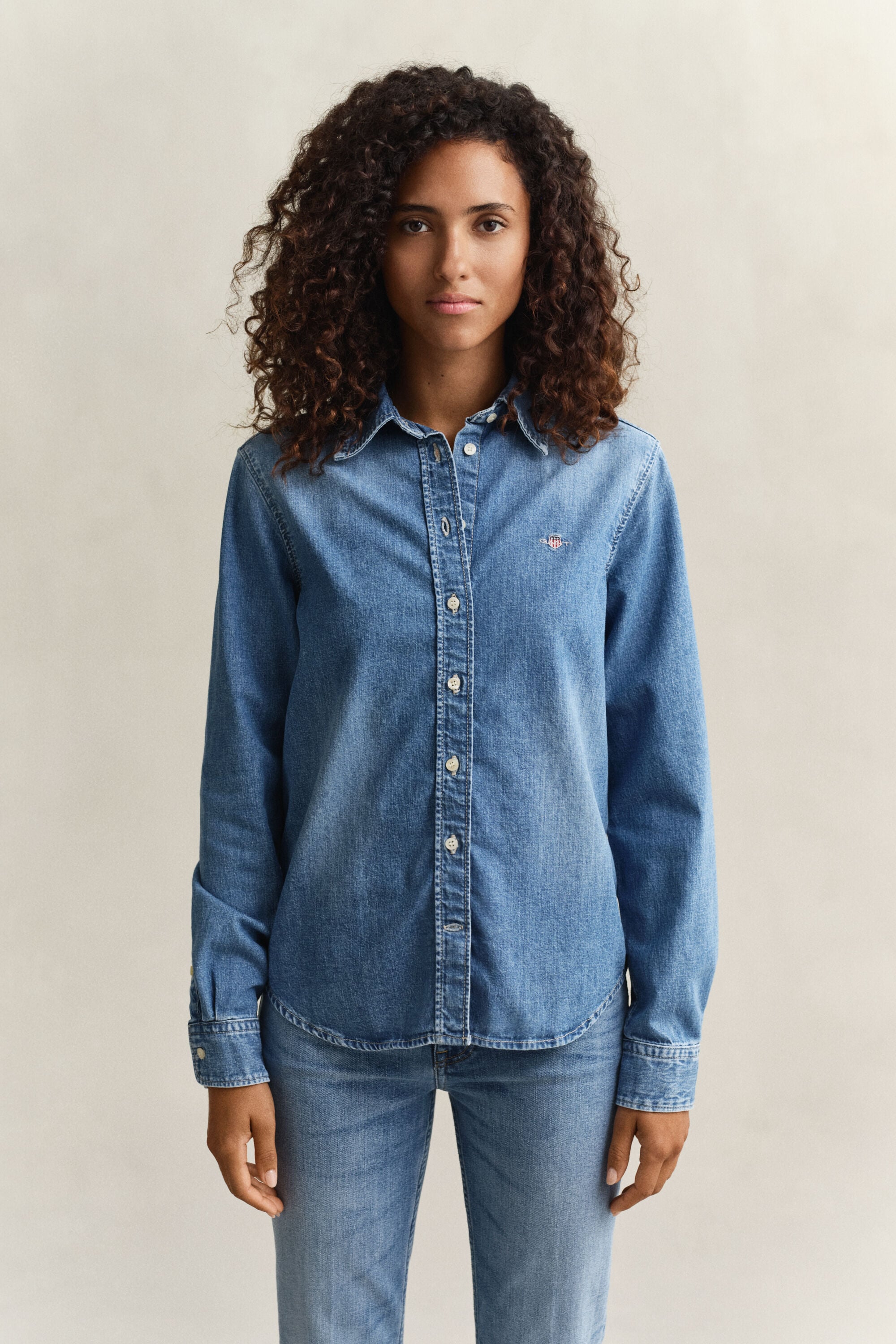 Chemise en denim