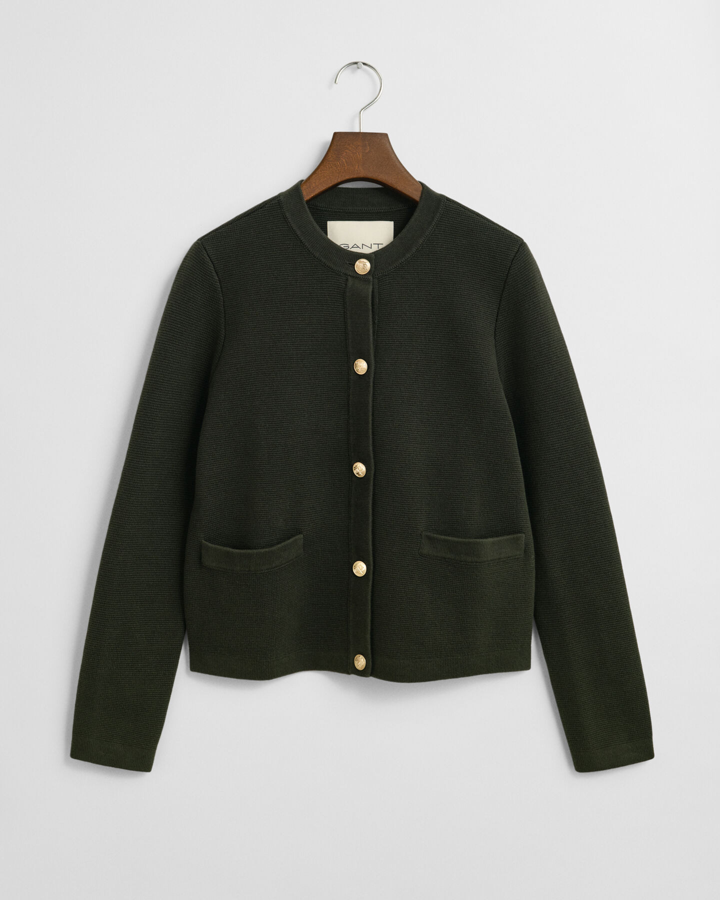 Cardigan en maille contrastante