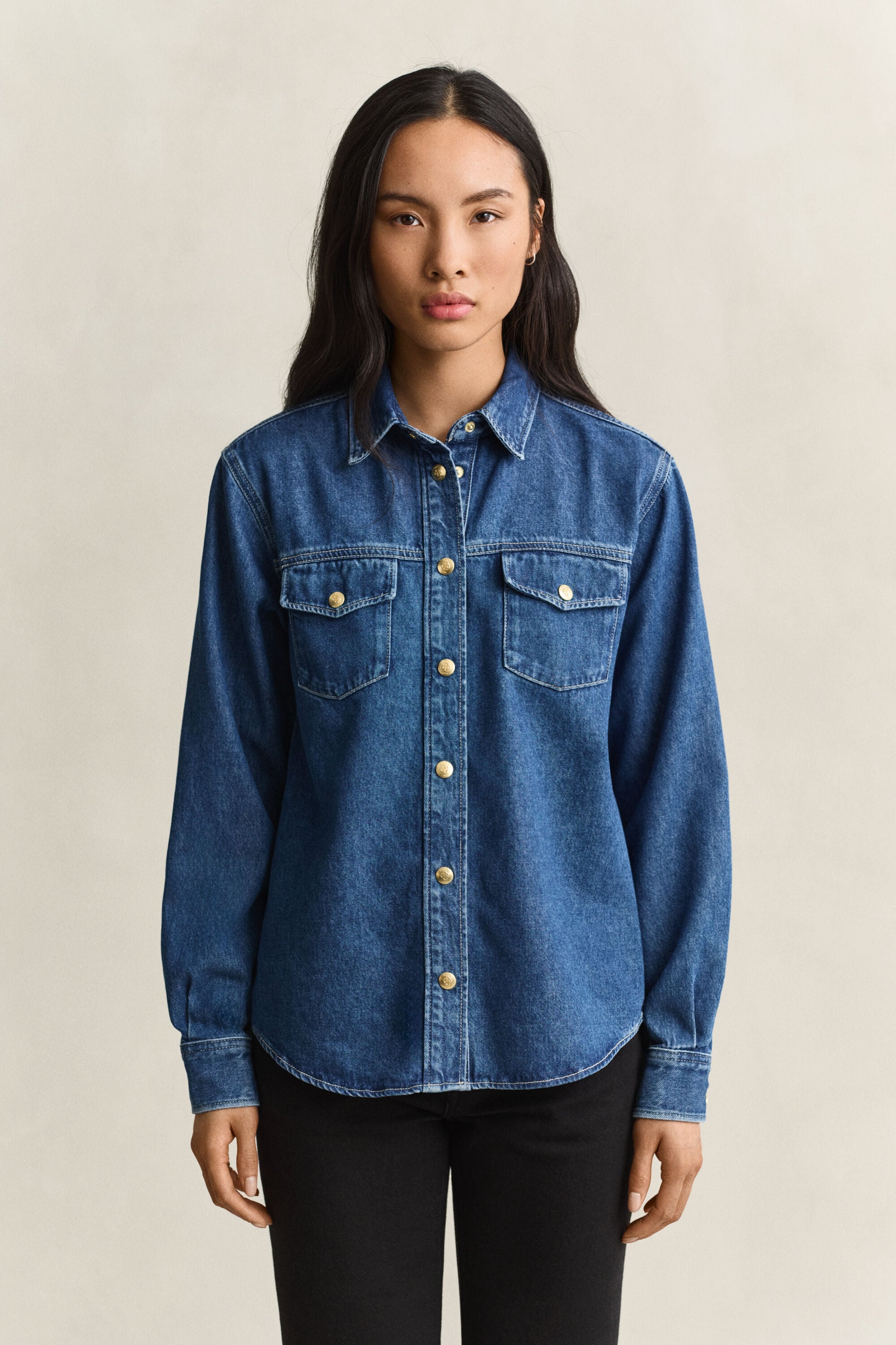 Chemise en denim
